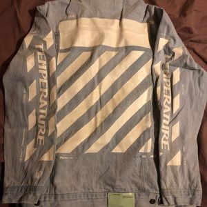 Off White Temperature Denim Jacket